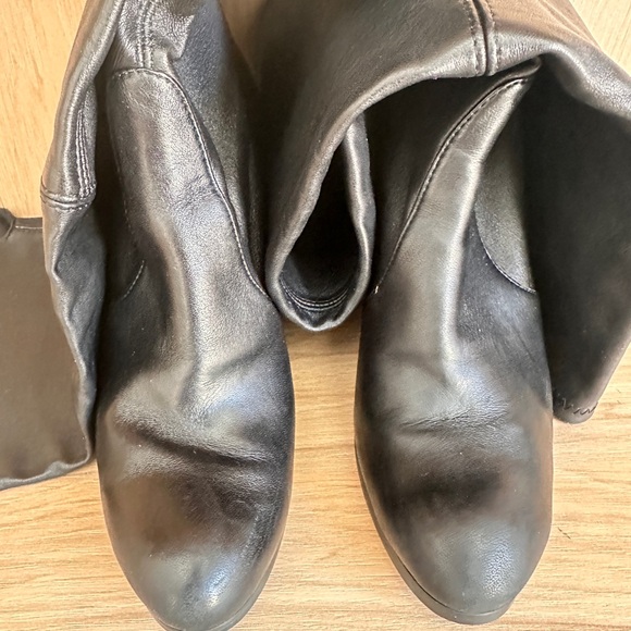 Stuart Weitzman Black Over-the-Knee Boots - Picture 4 of 8